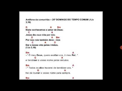 NISTO CONHECEMOS O AMOR DE DEUS - - Ruzye