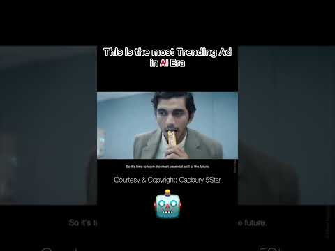 This is the Most Trending Ad in Ai Era 🤖 by Cadbury Dairy Milk 🔥
