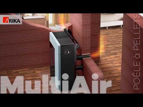 Proflam Alpes Rika Store poêle à granulé DOMO FONCTION MULTIAIR