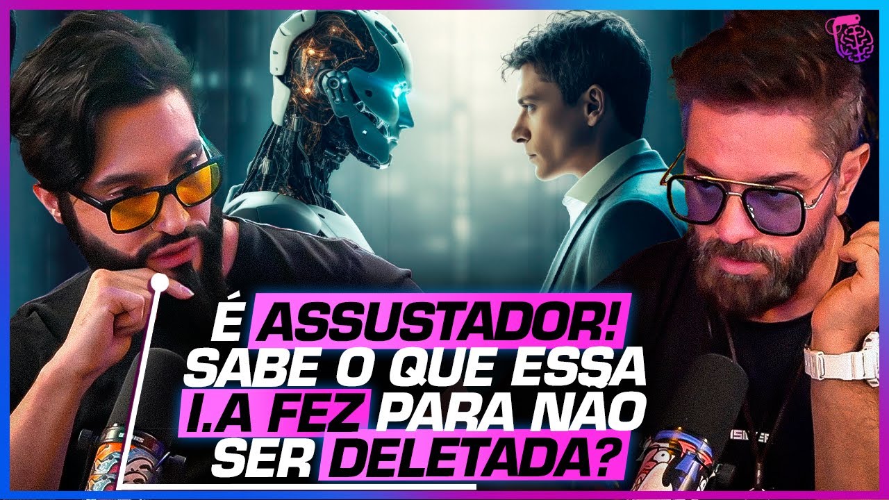 A PROVA do que uma IA é CAPAZ de FAZER para NÃO ser DELETADA- ALAN NICOLAS E ROBERTO PENA