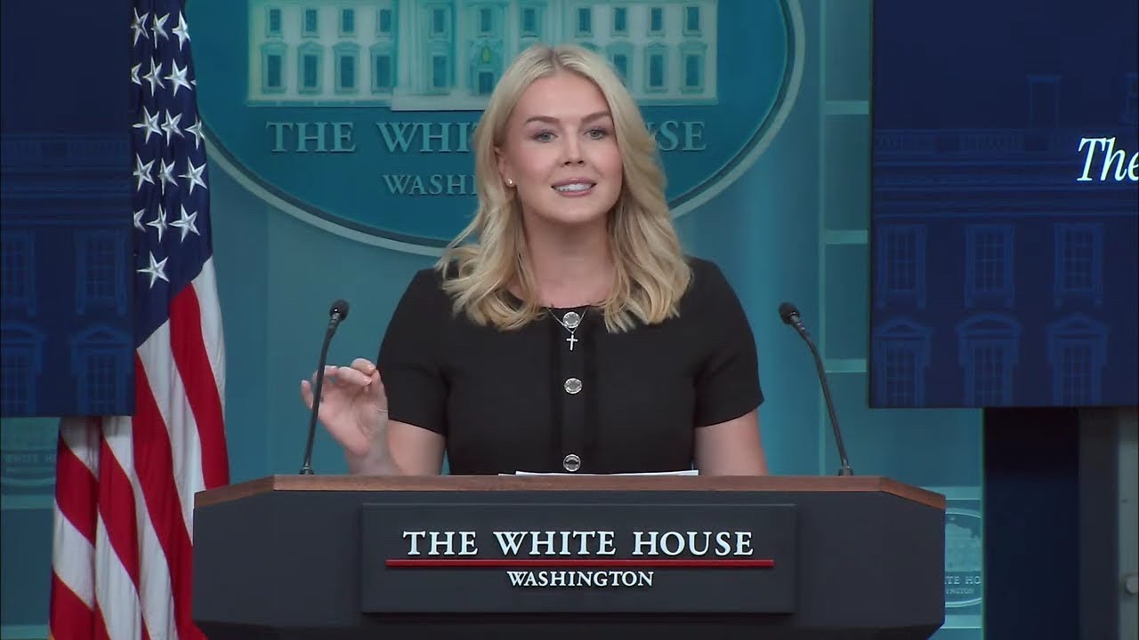 LIVE - White House Press Briefing - Represent America with Medi