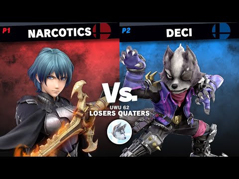 UWU 62 [Losers Quarters] - Narcotics (Byleth) vs Deci (Wolf)