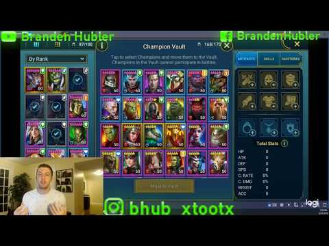 Raid Shadow Legends: Champion Vault, Lock and Unlock, Beginner Guide