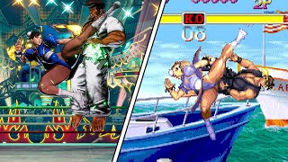 [閒聊] 餓狼春麗與歷代春麗比較 