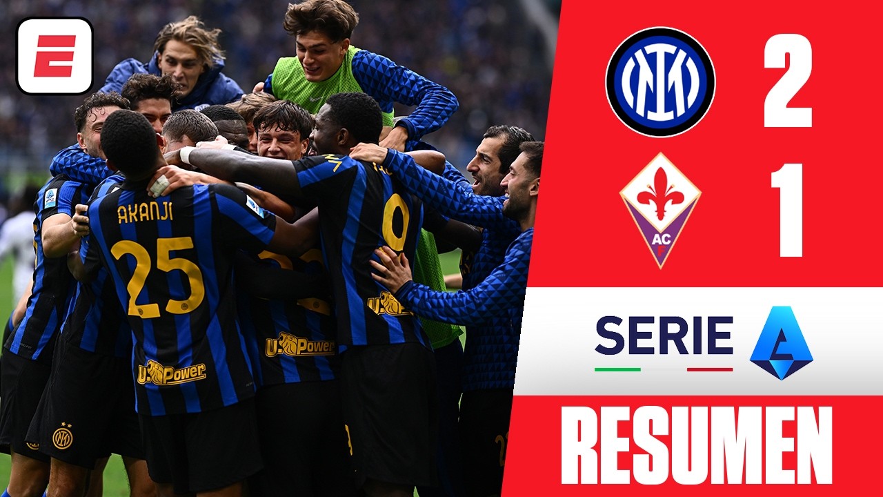 INTER FIRMÓ una REMONTADA INCREÍBLE vs FIORENTINA para mantenerse en la cima de la SERIE A | Resumen