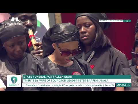 “Bafemi, you’ve left me broken!” – Anala’s wife pays tribute to husband