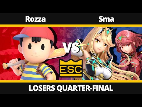 ESC 8 Losers Quarter-Final - Rozza (Ness) Vs. Sma (Pyra / Mythra) - SSBU Tournament