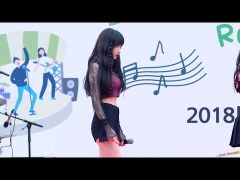 180915 윤조 Yoonjo 유니티 UNI.T '넘어 Line' 4K 60P 직캠 @그린리본 마라톤by DaftTaengk