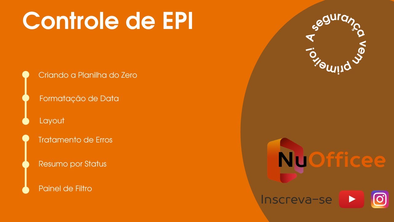[Excel] - Planilha para Gestão de Entrega de EPI.