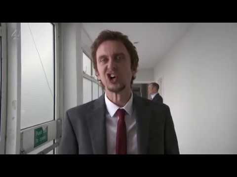 "Hi, I'm Robert Grayson, pleased to meet you!" Peep Show