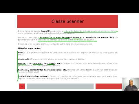 Classe Scanner