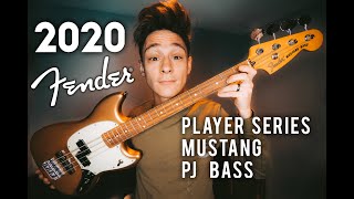 Video thumbnail for 2020 Fender Player Series Mustang Bass PJ (Firemist Gold) - Unboxing/Demo by kylewardmusic