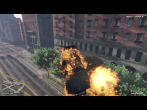 GTA 5 Police car rocket booster