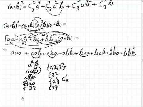Elemente de Combinatorica ( part 8/8): Binomul lui Newton