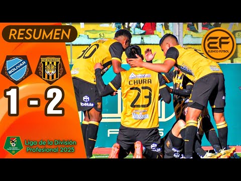 📹 Resumen: Bolívar 1 - 2 The Strongest | Clásico Paceño | Liga División Profesional 2025 - J11