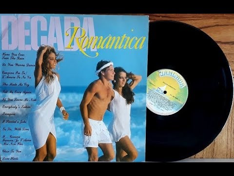 Década Romântica - Coletânea Romântica Internacional - (Vinil Completo - 1984) - Baú Musical