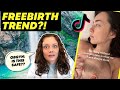 OBGYN Weighs In On FREEBIRTHING Aka Birth With NO Medical Professionals Dr Jennifer Lincoln