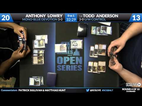 SCGBALT - Standard - Round 4 - Anthony Lowry vs Todd Anderson