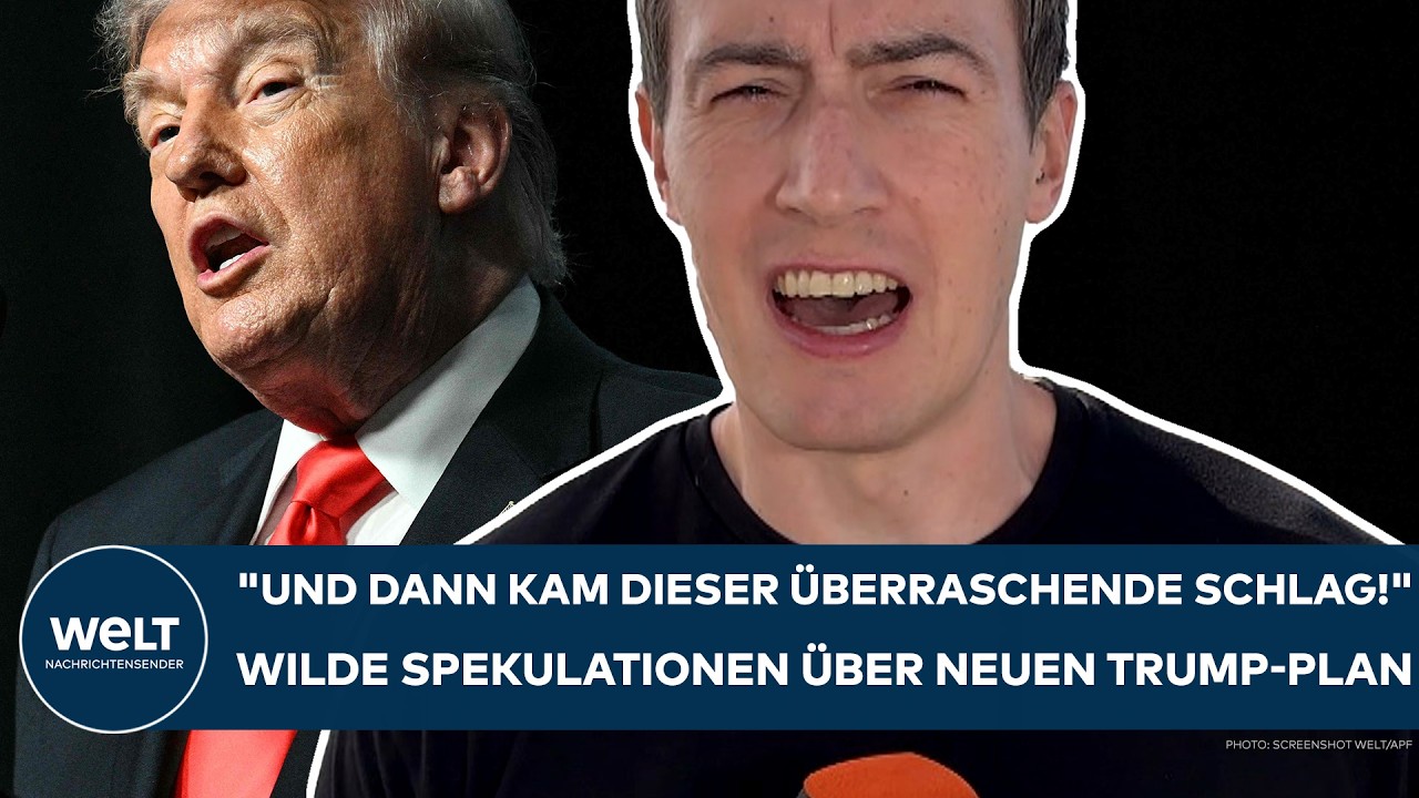 IRAN-KRIEG: "Und dann kam dieser überraschende Schlag!" Wilde Spekulationen über neuen Trump-Plan