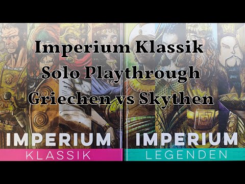 Imperium Klassik - Brettspiel - Solo Playthrough + Regeln