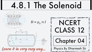4.8.1 The Solenoid. Chapter 04. Moving Charges and Magnetism. Class 12 Physics. NCERT