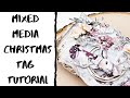 Mixed media tag | AB Studio paper collections