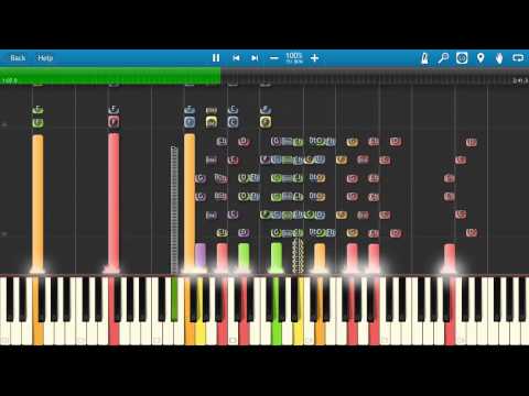 Back To The Future Theme - Piano Tutorial - Synthesia Cover - Alan Silvestri video thumbnail