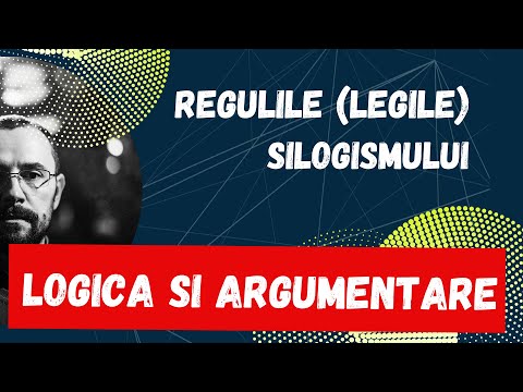 Bac Logica si argumentare, Regulile generale ale silogismului, testarea validitatii