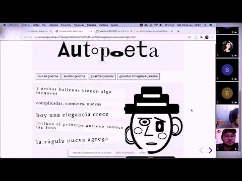 “Texto generativo y narrativas interactivas con Aventura.js” de Sergio Rodríguez