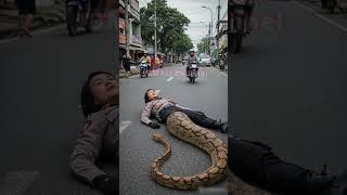 Download lagu ANEH!! KAKI POLWAN JADI ULAR PITON, APAKAH INI NYATA?? mp3