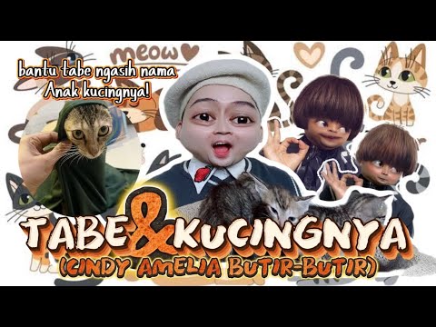 TABE & HER CAT "Cindy Amelia Butir-Butir" 😭💔 Help Tabe Name Her Kitten! HAHA