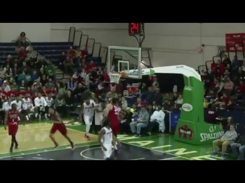 Raptors 905 Highlights: Bhullar's Two-Handed Slam - March 20, 2016