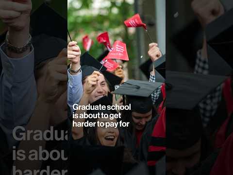 Graduate school is about to get harder to pay for #shorts #graduateschool #gradschool #tuition