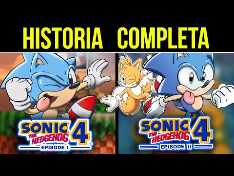 Historia de SONIC 4 COMPLETO - Uma Releitura da Era Clássica
