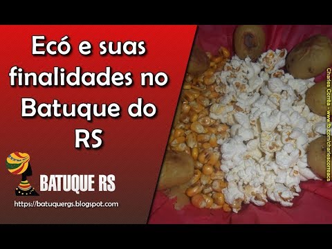 Ecó e suas finalidades no Batuque