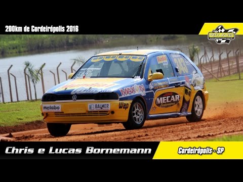 Chris e Lucas Bornemann - 200 km de Cordeiropolis 2016