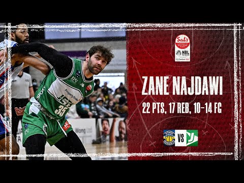 Zane Najdawi 22 POINTS, 17 REBOUNDS vs. Otago Nuggets