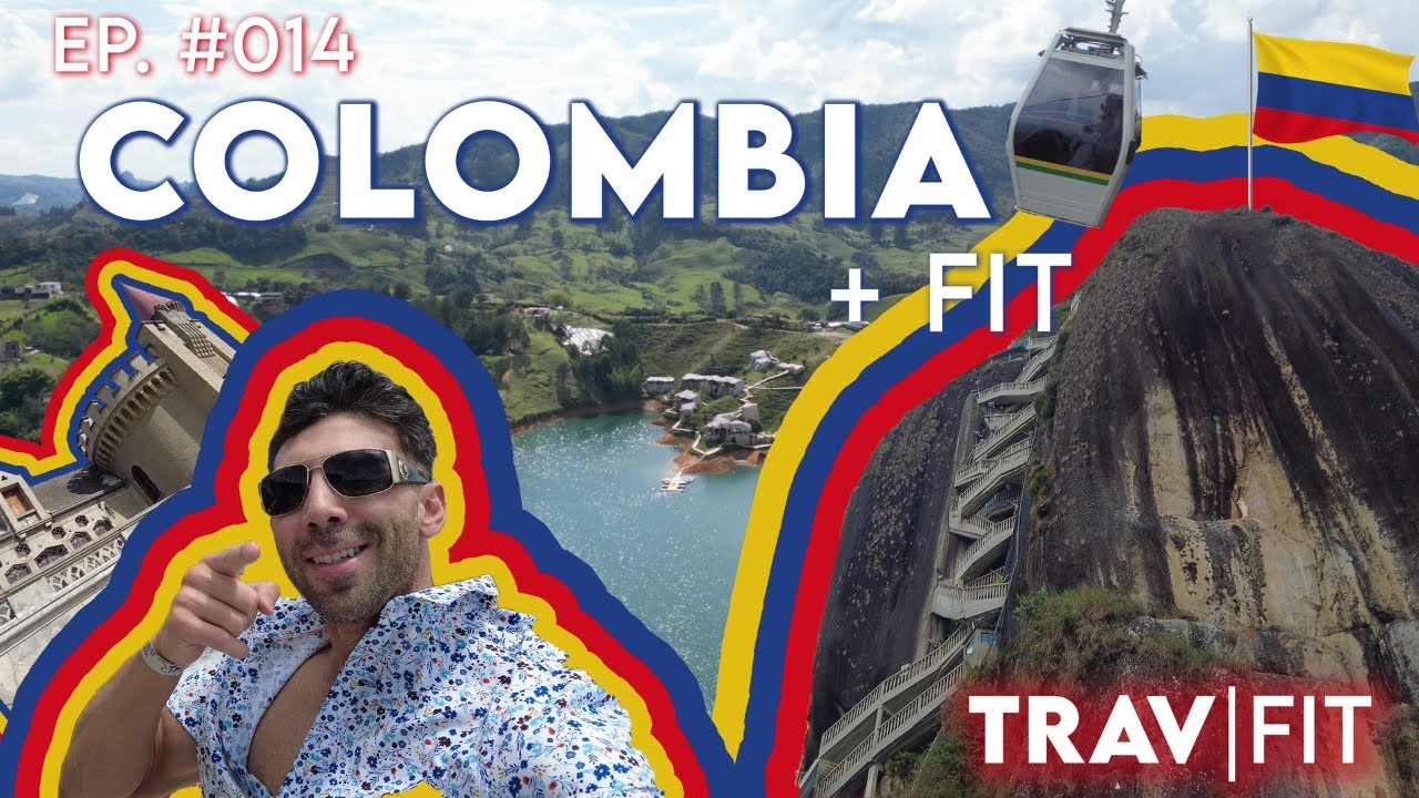 Exploring in Colombia w/ TravFit | Ep. #014 (Medellin, Comuna 13, Guatape, & MORE!) | #colombia #fit