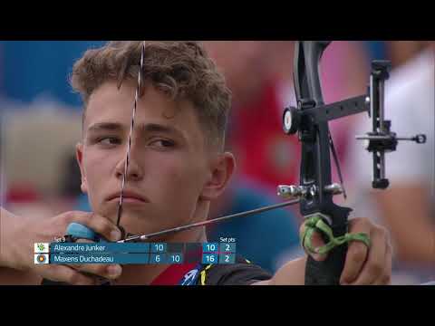 Junker vs Duchadeau – Bronze cadets arc classique | Riom 2019 Championnat de France