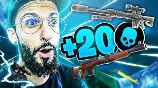 Nouveau record de kills sur le mode sniper de fortnite 