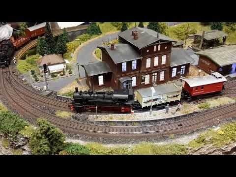 pfiffige Kleinanlage aus den Märklin Magazin nachgebaut