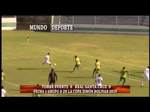 Real santa cruz copa simon bolivar 2019 fecha 1