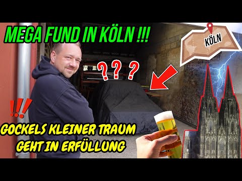 Turbo-Gockel - MEGA FIND IN COLOGNE - Gockel's little dream comes true!