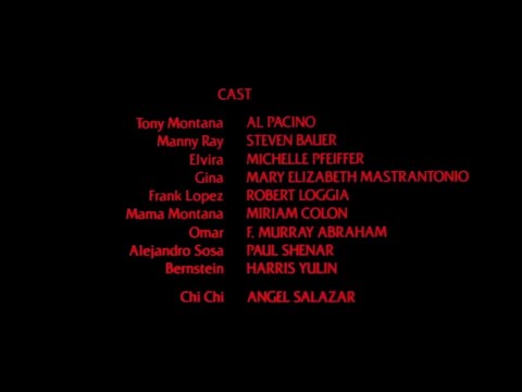 Scarface (1983) - End Credits