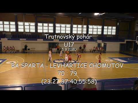 2020 0905 _ U17 _ Trutnovský pohár _ BA Sparta Praha - Levhartice Chomutov