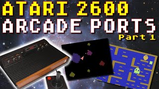 Atari 2600 Arcade Ports - Pac-Man, Asteroids, Dig Dug!