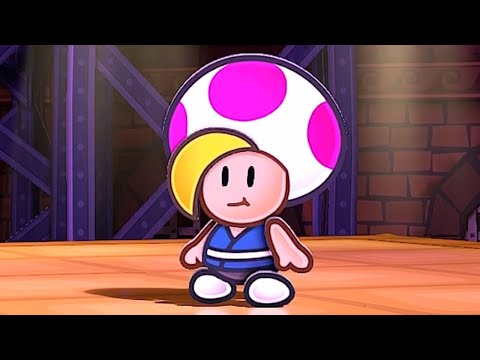 Paper Mario: The Thousand-Year Door Remake - Prince Mush Boss Fight