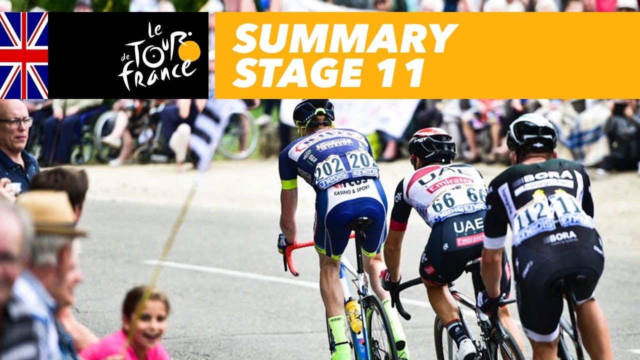 Summary - Stage 11 - Tour de France 2017 - YouTube