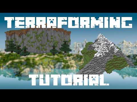 MattCraft - TERRAFORMING TUTORIAL - How to Build Cliffs and Mountains in Minecraft