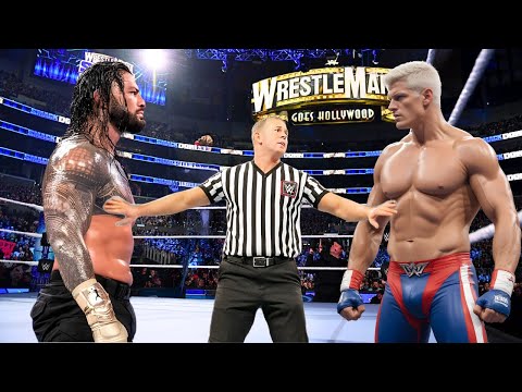 WWE 2K25 - Roman Reigns vs Cody Rhodes - FULL MATCH | WWE January 22, 2026